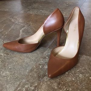 Merona (Target) Lainee matte brown heels